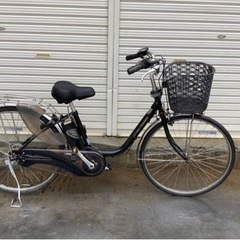 パナソニック新機種電動アシスト自転車viviTX26インチブラックボディー パナソニック新機種電動アシスト自転車vivi DX26インチブラックボディー