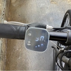 389  ブリヂストン最新機種電動アシスト自転車TBl27インチグレーアルミボディーの画像