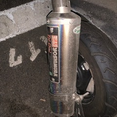 アドレスv125G ヨシムラマフラーの画像