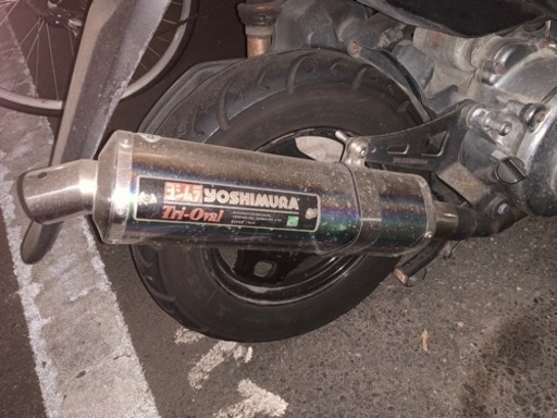 アドレスv125G ヨシムラマフラー