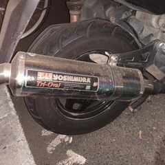 アドレスv125G ヨシムラマフラー