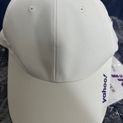 新品未使用　yahoo!キャップ　帽子　の画像