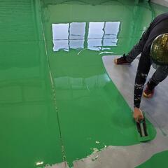 床専門の塗装『塗り床』です！業務拡大により社員募集！の画像