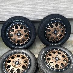 美品 MUDSTAR RADIAL A/T 165/65R14 ...