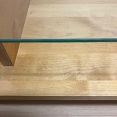 モモナチュラル家具 ローテーブル　机の画像
