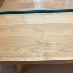 モモナチュラル家具 ローテーブル　机の画像