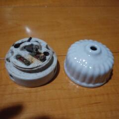 値下げ　菊型碍子　昭和レトロ　