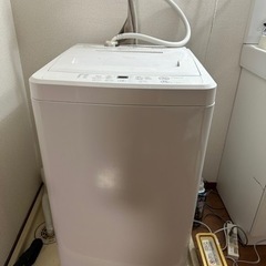 【決まりました】無印良品　洗濯機の画像