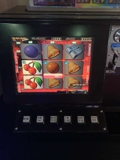 SEVEN RUSH Dream パチスロ機　卓上ゲーム機 卓上スロット メダル SEVEN RUSH Dream セブンラッシュドリー