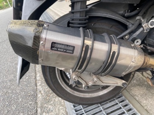 シグナスx 4型　beamsマフラー　ビームスマフラー