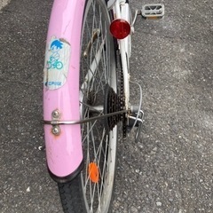 取引中　自転車  女の子　24インチの画像