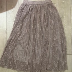 【対話中】レディース 洋服 総レース ロング スカート Mサイズ