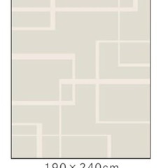 190×240 ラグ　年中素材　カーペット　家具 ダイニングセットの画像