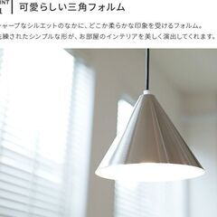 🍎 未使用 BELLED ペンダントライト 1灯 フートS 天井照明 E26 LED電球対応 BBP-112(SL)の画像
