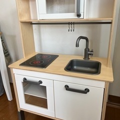 価格交渉可☆IKEA イケア　おままごとキッチン　ドゥクティグの画像