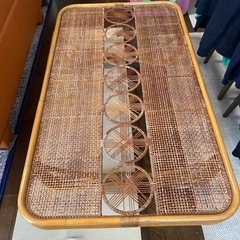 籐家具テーブル

