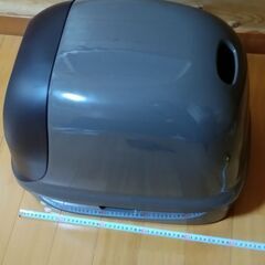 【未使用】花王 ニャンとも清潔トイレ ブラウン ドームタイプ　ペットトイレの画像