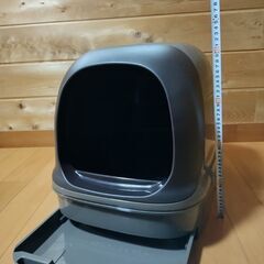 【未使用】花王 ニャンとも清潔トイレ ブラウン ドームタイプ　ペットトイレの画像