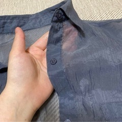 GU シアーシャツ Mサイズの画像