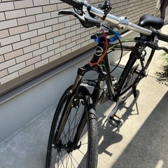 【最終値下げ】GIANT GLIDE クロスバイク　黒の画像