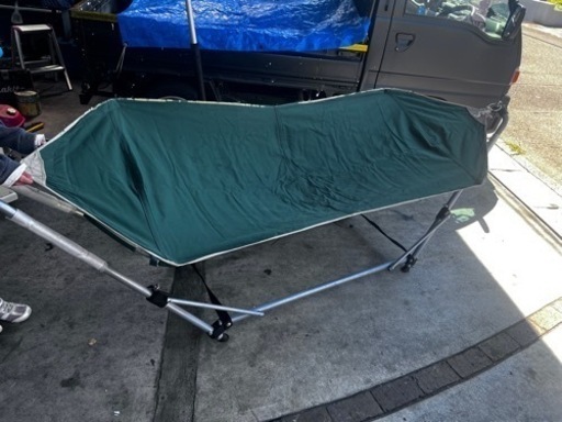 キャンプ用品　自立式ハンモック