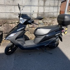 実走行4,599km　スズキアドレス125