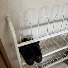 スリムシューズラック 靴箱の画像