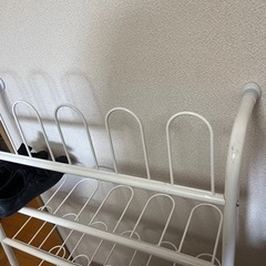 スリムシューズラック 靴箱の画像