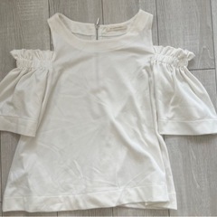 レディース 洋服 Tシャツ オフショル 半袖 フリーサイズ