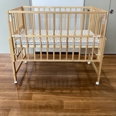 ベビーベッド【町田市再生家具】240519