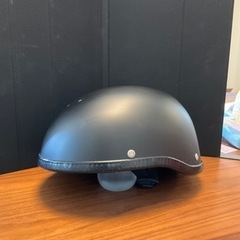 ハーフヘルメットXL 艶消黒