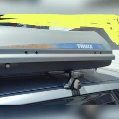 innoラック、ベース。THULEボックスの画像