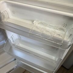 National ナショナル Will FRIDGE mini 2ドア 冷凍冷蔵庫 162L NR-B16RA-W 2002年製 説明書付 程度良ですの画像