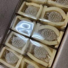 可愛いガラスランプ(ガラス細工)の画像