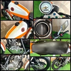 ★スズキ グラストラッカー★ セル、キック付き!!実動車 NJ47A キャブレター 4サイクル 250cc 250TR ボルティ ビッグボーイ GB SRの画像