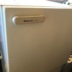 小型冷蔵庫　national NR-A5T2-W 冷蔵室のみ　49Lの画像