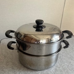 【取引中】生活雑貨　蒸し器　鍋