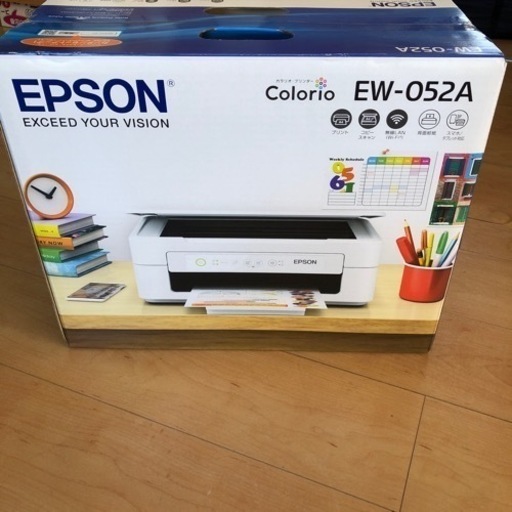 EPSON   カラリオプリンター　EW-052A