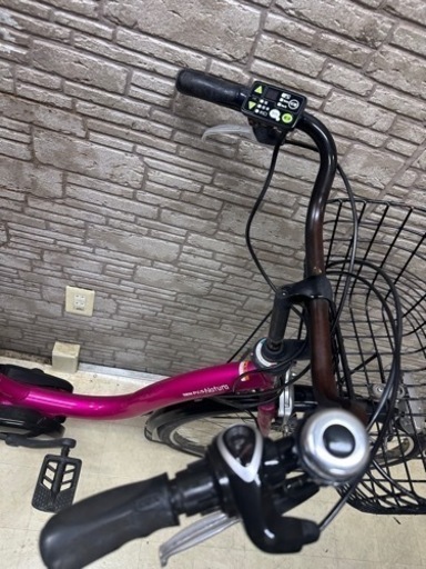 決算SALE 東京23区配達無料　新基準　ヤマハ　パスナチュラ　8.7Ah リチウム 電動自転車 中古 1730