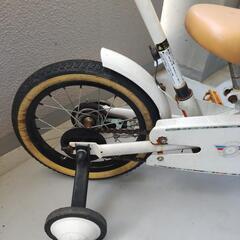 ピープル (People) いきなり自転車 プレミアムホワイト 変速なし 14型 子供用自転車の画像