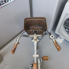 ピープル (People) いきなり自転車 プレミアムホワイト 変速なし 14型 子供用自転車の画像