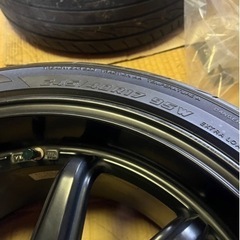 【総額25万円】　5ZIGEN 17インチ 9J ヨコハマアドバン フレバ V701 セットの画像