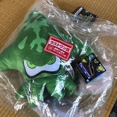 スプラトゥーン　一番くじ　ラストワン賞　テイオウイカのぬいぐるみ