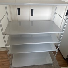 無印良品　スチールユニットシェルフ