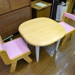 Kidzoo キッズー キッズテーブル&チェア 計3点セット【引...