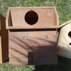 鳥の巣箱の画像