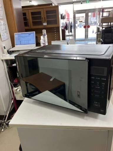 取引場所 南観音 O2405-816 siroca  電子レンジ 2022年製 SX-18D132 汚れキズあり 動作確認済み 説明書あり