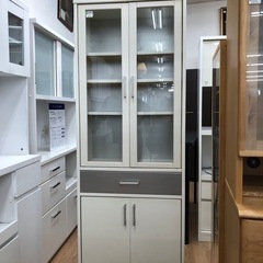 食器棚ホワイト