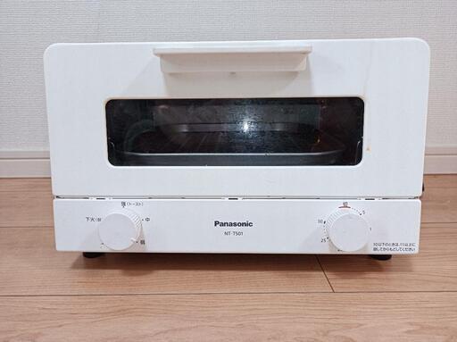 Panasonic オーブントースター　NT-T501 ホワイト 中古