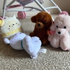 ぬいぐるみ ベビーカーの画像
